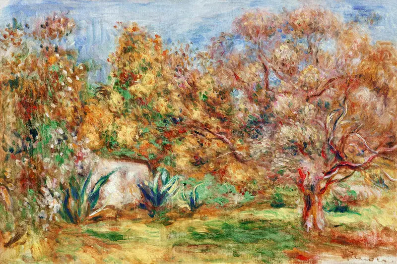 Olijfbomen - Pierre-Auguste Renoir