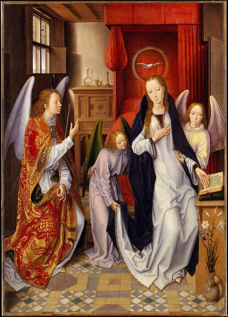 De Aankondiging - Hans Memling
