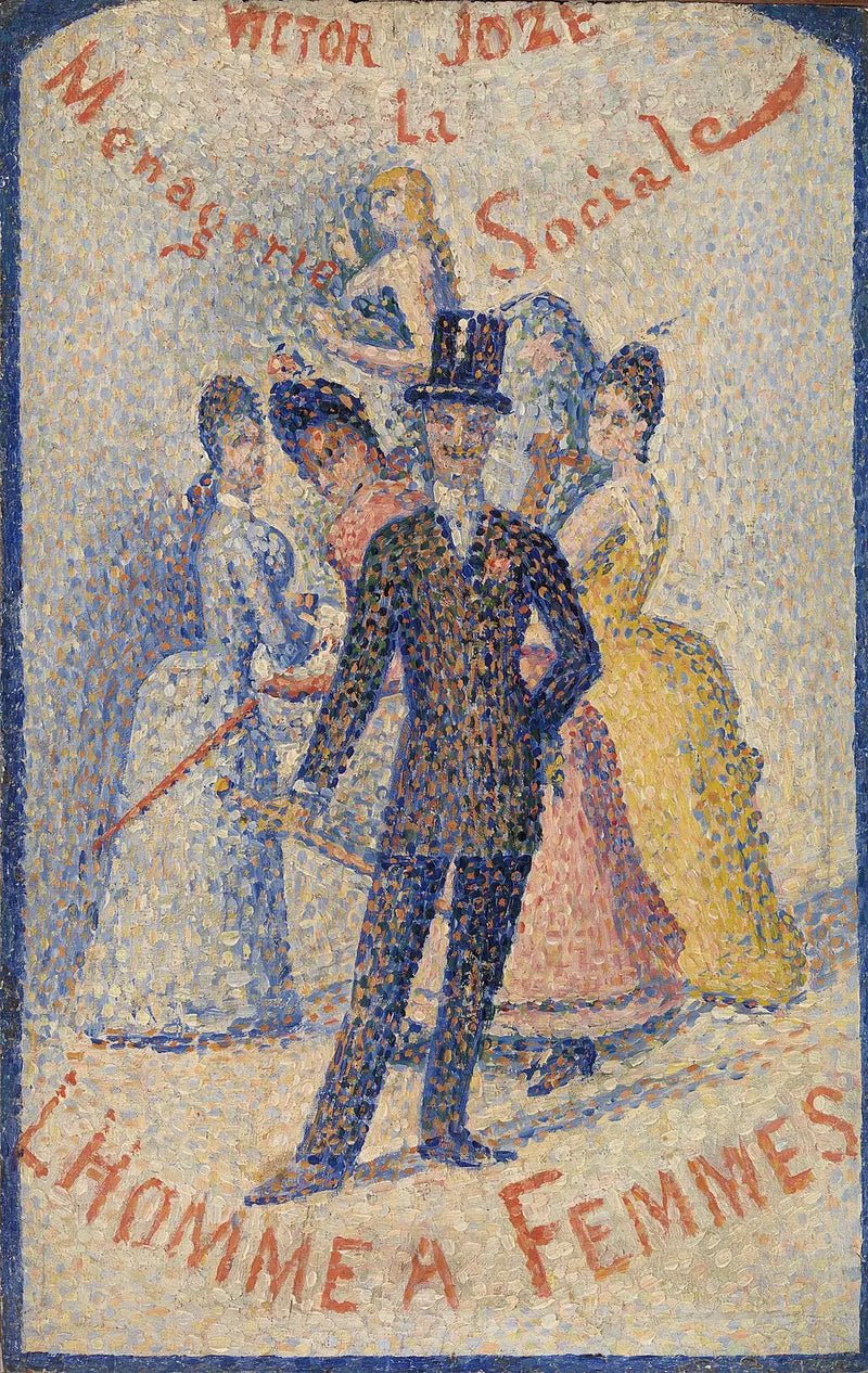 De Man met Vrouwen - Georges Seurat