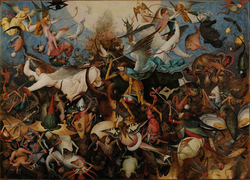 De Val van de Rebelse Engelen - Pieter Brueghel de Oude