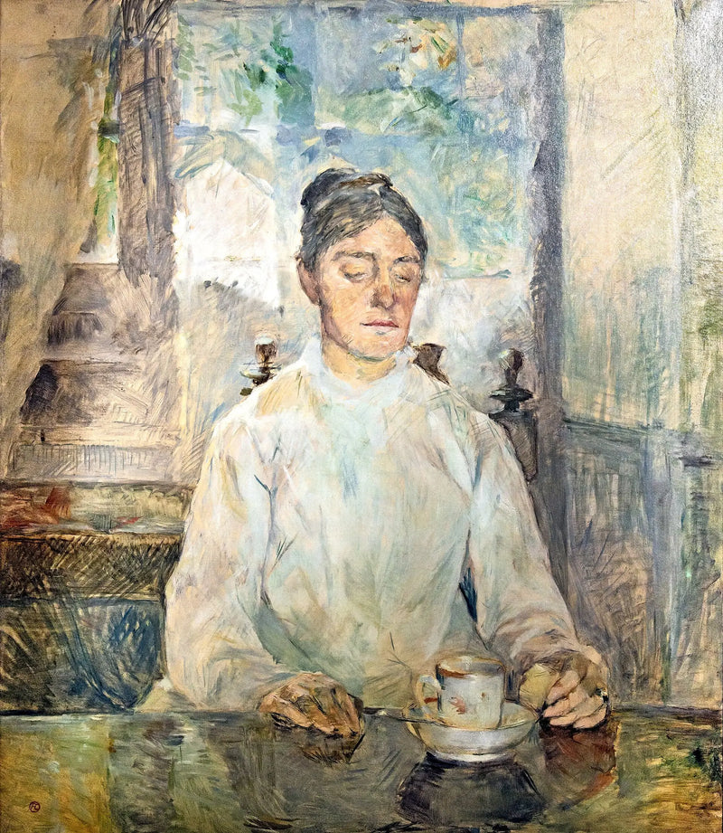 De gravin Adèle van Toulouse-Lautrec - Henri de Toulouse-Lautrec