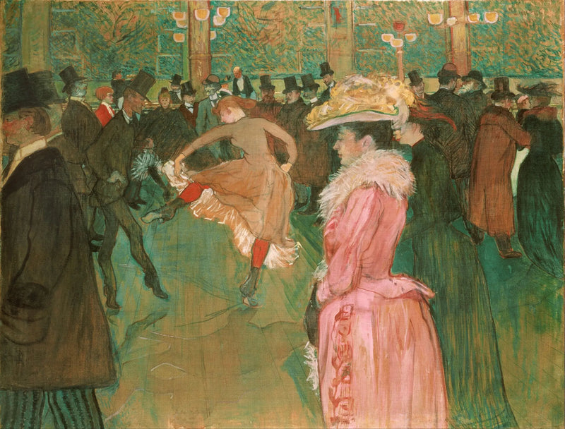 De Dans aan de Moulin-Rouge - Henri de Toulouse-Lautrec