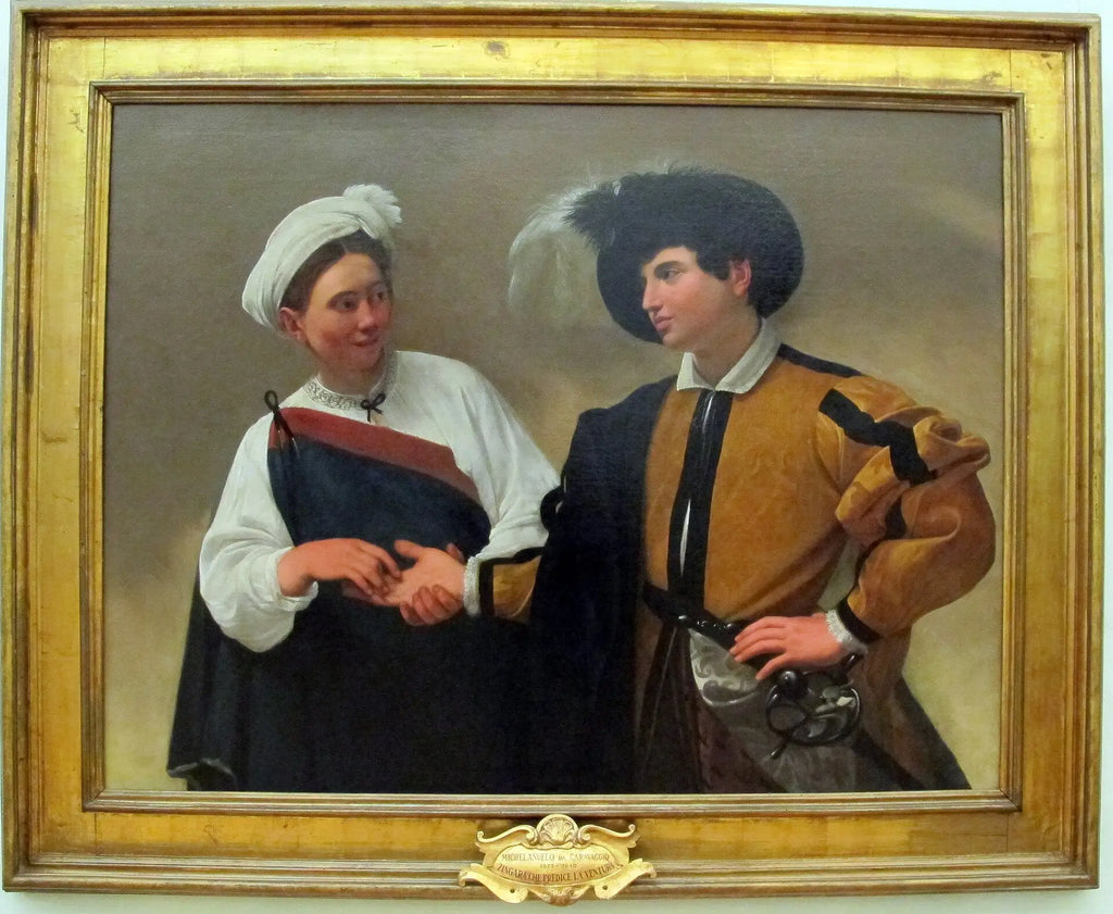 La Diseuse de bonne aventure - Le Caravage - Alpha Reproduction