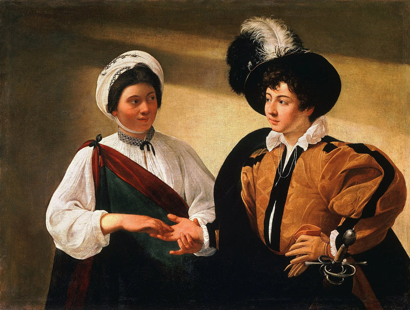 De Waarzegster - Caravaggio
