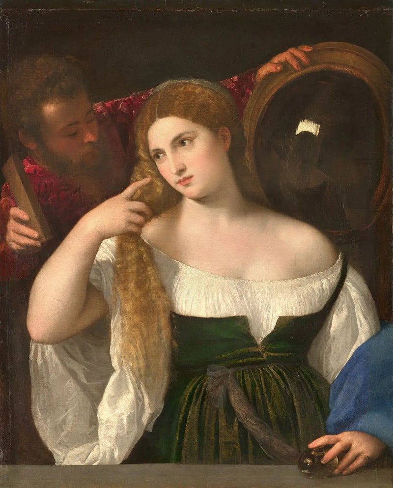 De Vrouw met de Spiegel - Titian