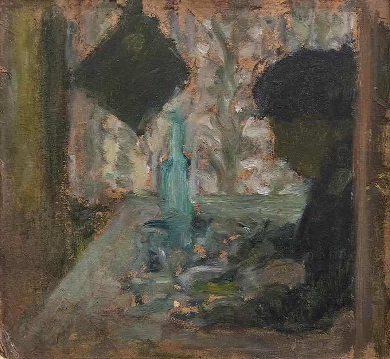 De Vrouw in het restaurant - Pierre Bonnard
