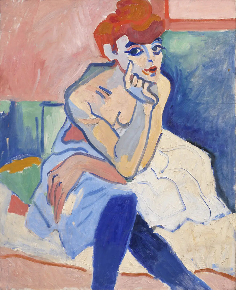 De vrouw in overhemd - André Derain

Source:
La Femme en chemise - André Derain