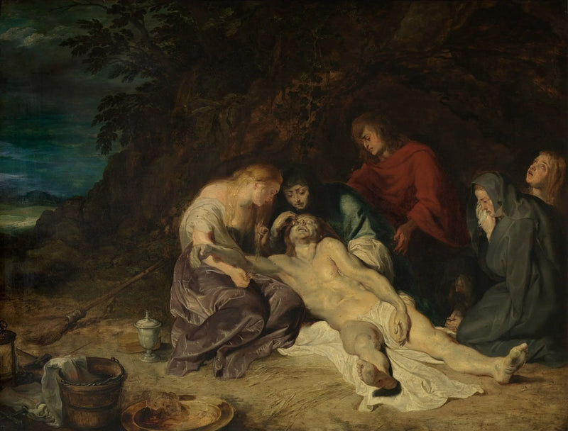 De Lamentatie over de gestorven Christus - Peter Paul Rubens