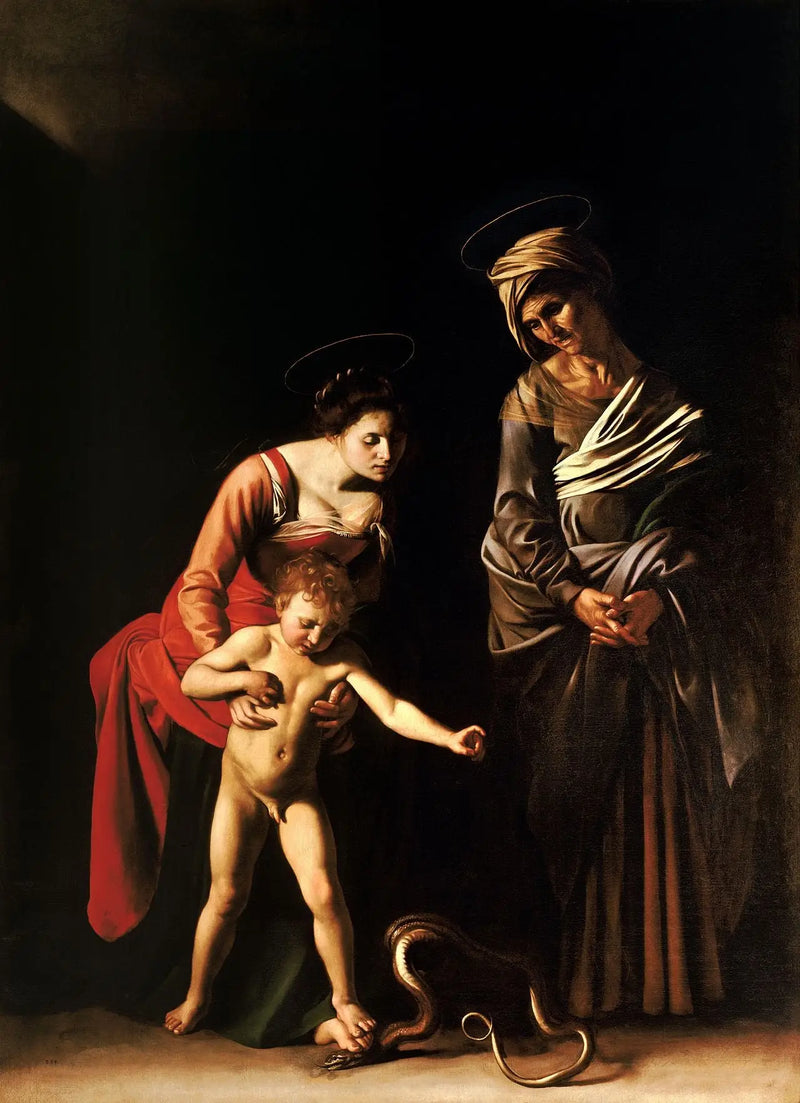 De Madonna van de palfreniers - Caravaggio