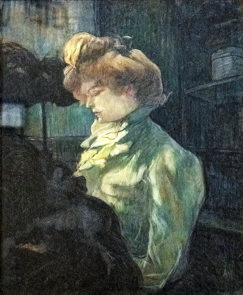 De Modiste - Henri de Toulouse-Lautrec