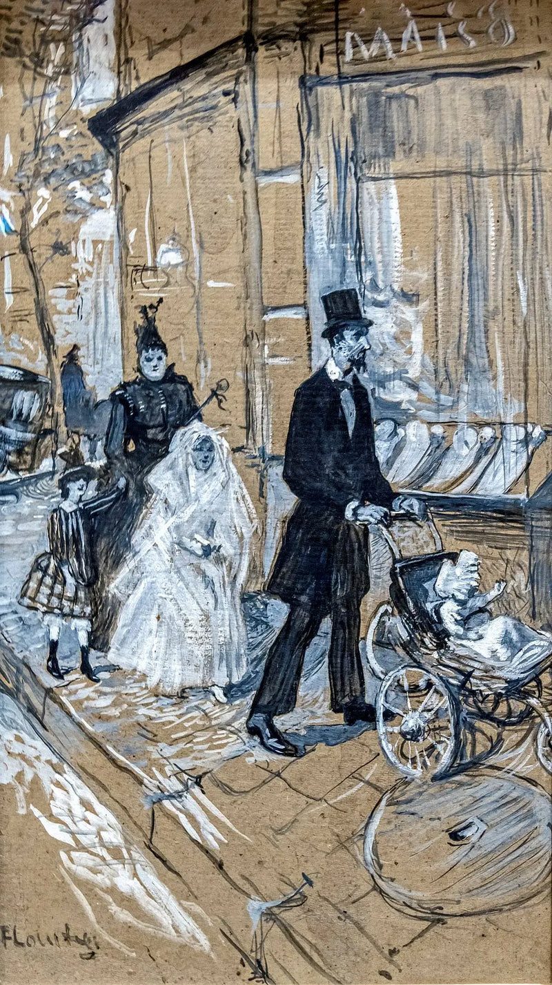 De Eerste Communie - Henri de Toulouse-Lautrec