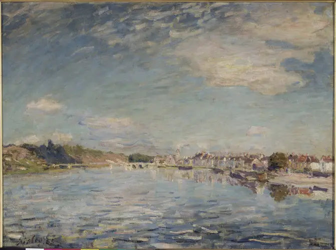 De Seine bij Saint-Mammès - Alfred Sisley