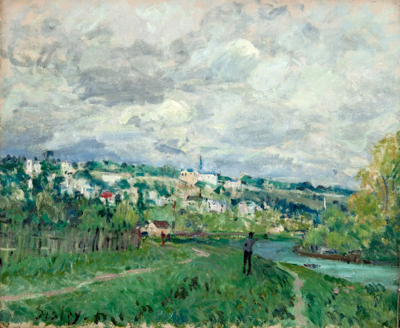 De Seine nabij Saint-Cloud - Alfred Sisley