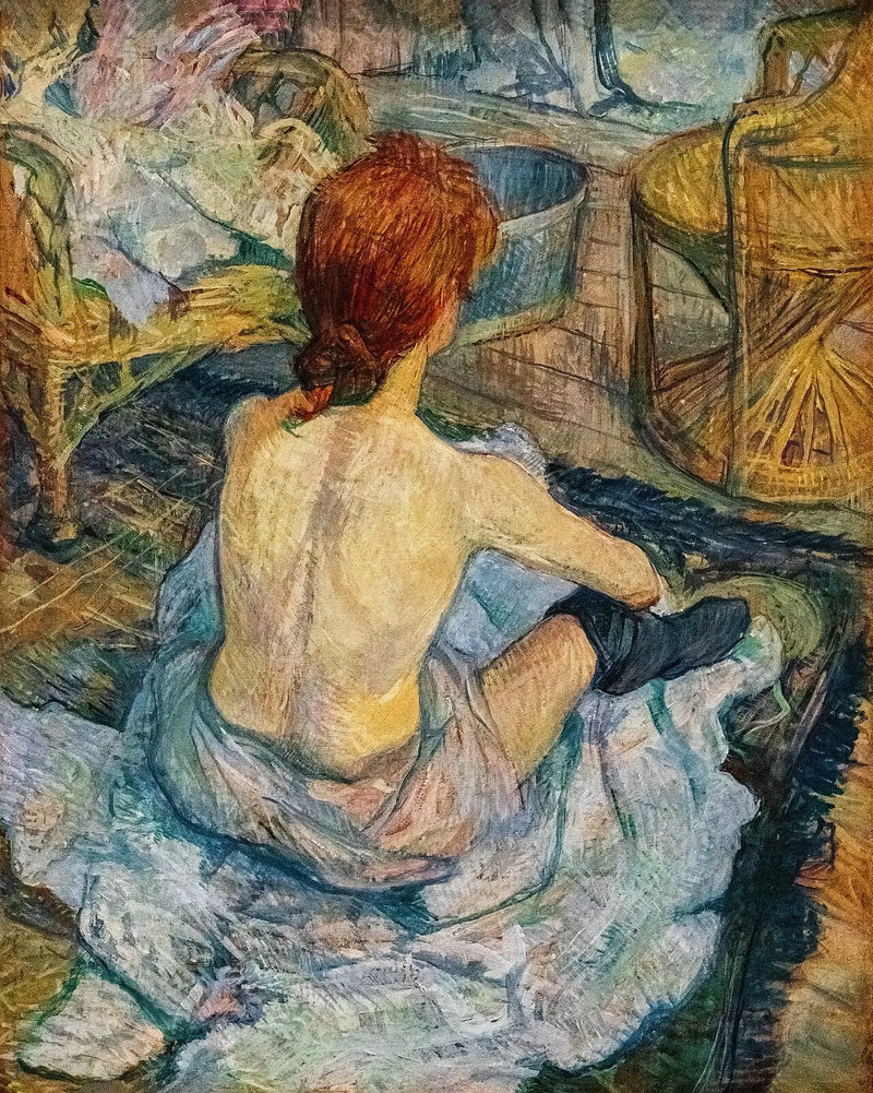 De Toilette - Henri de Toulouse-Lautrec