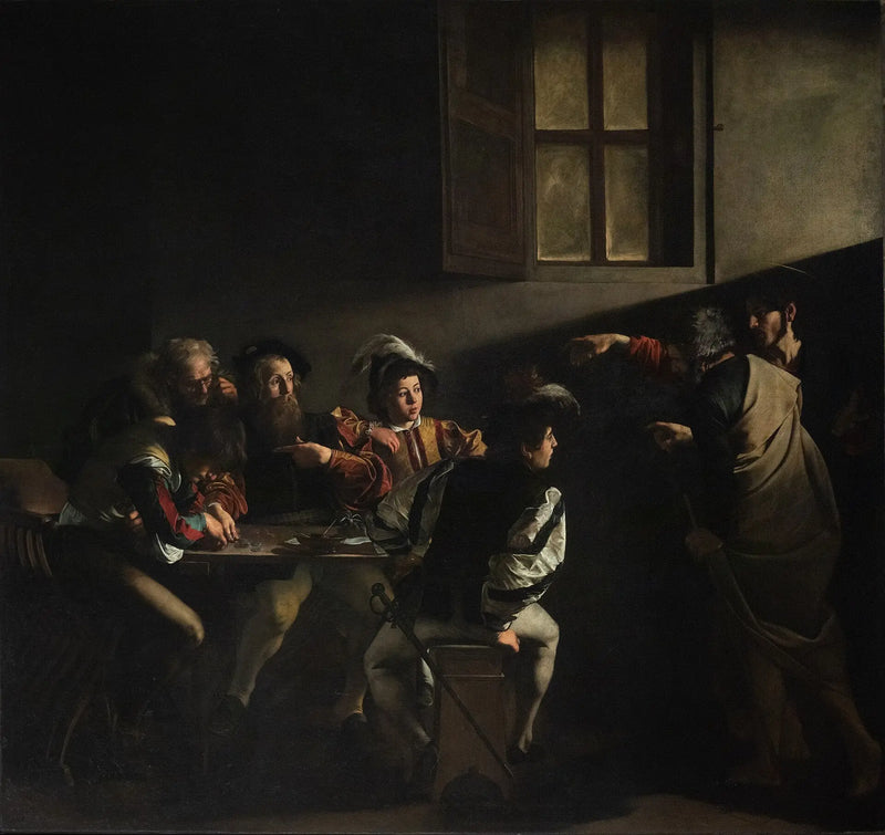 De Beroeping van de heilige Matteüs - Caravaggio