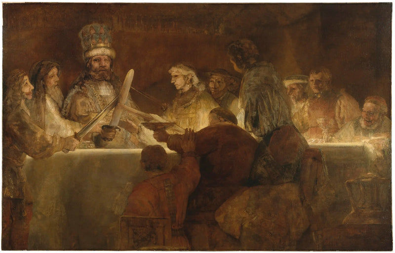 De samenzwering van Claude Civilis - Rembrandt