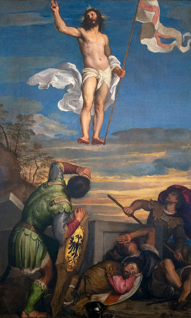 De opstanding van Christus - Titian
