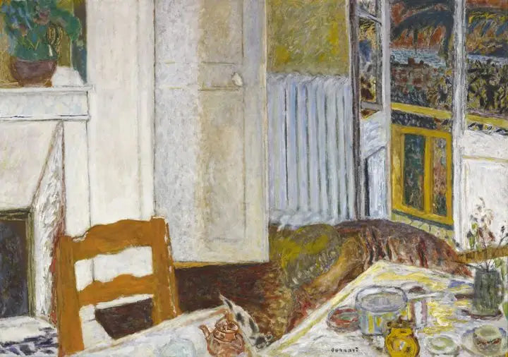 De eetkamer - Pierre Bonnard