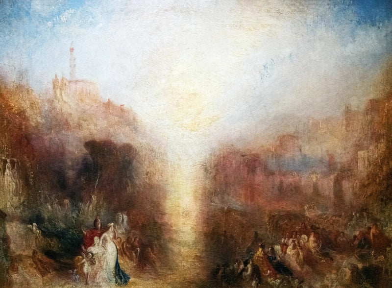 Het bezoek aan het graf - J. M. W. Turner