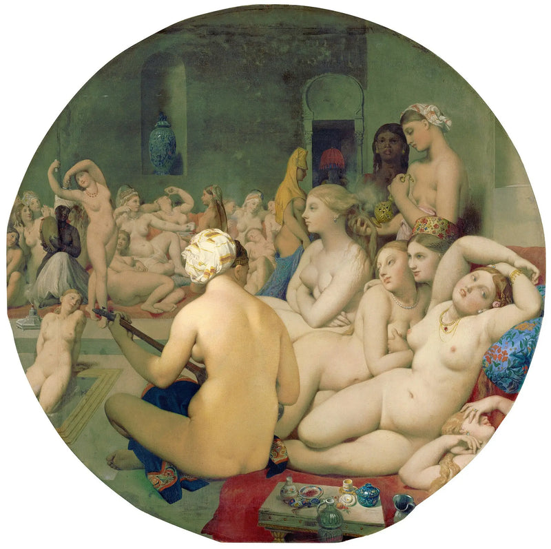 De Turkse Bad - Jean-Auguste-Dominique Ingres
