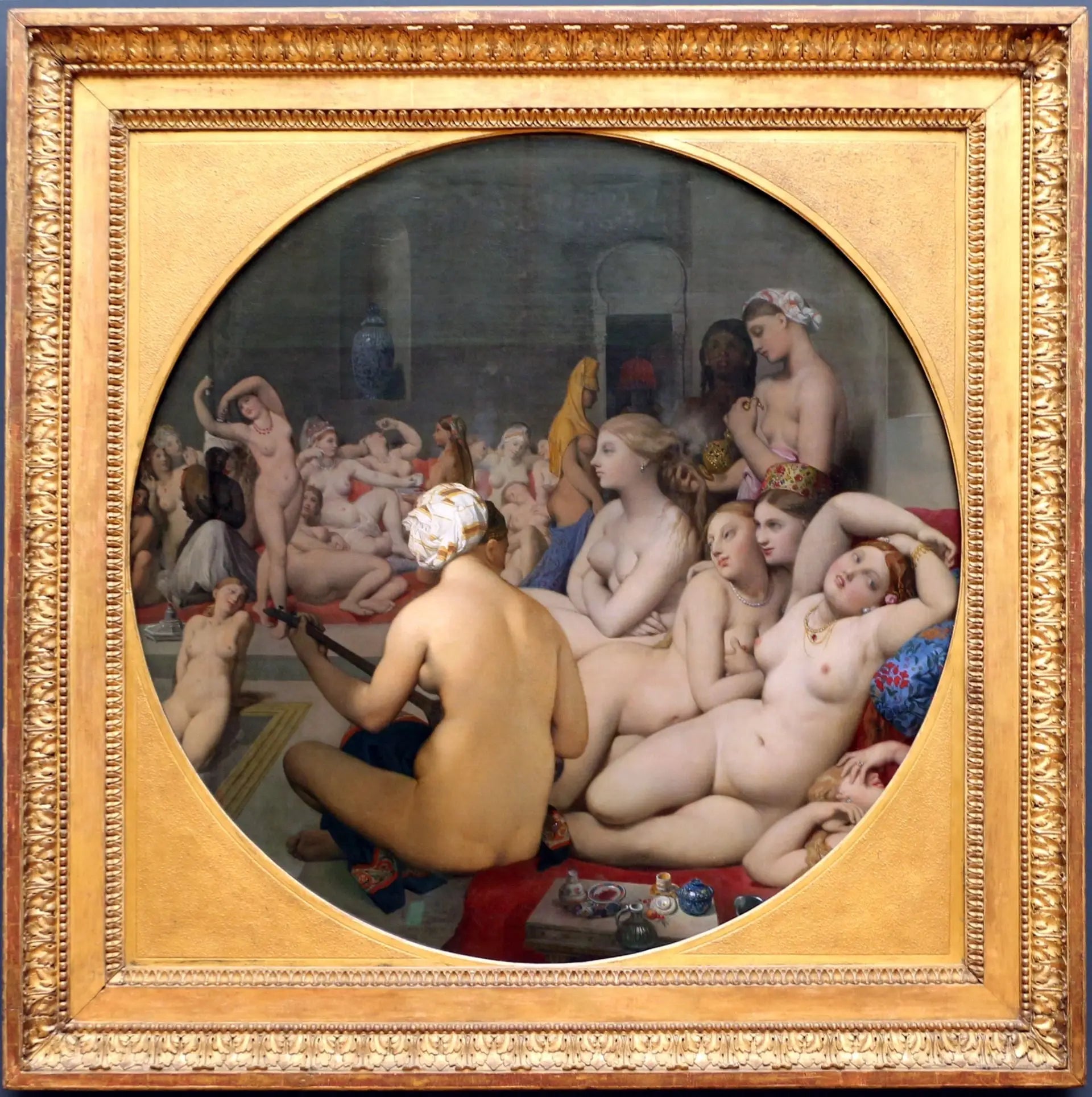 Le Bain turc - Jean-Auguste-Dominique Ingres - Alpha Reproduction
