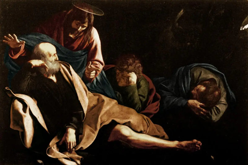 Christus op de Olijfberg - Caravaggio