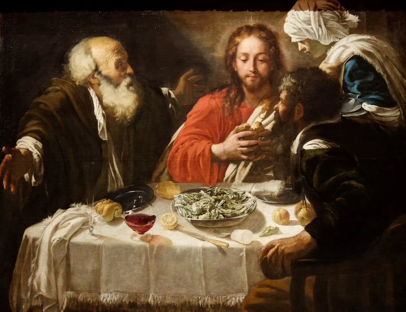 Christus en de discipelen te Emmaüs - Caravaggio