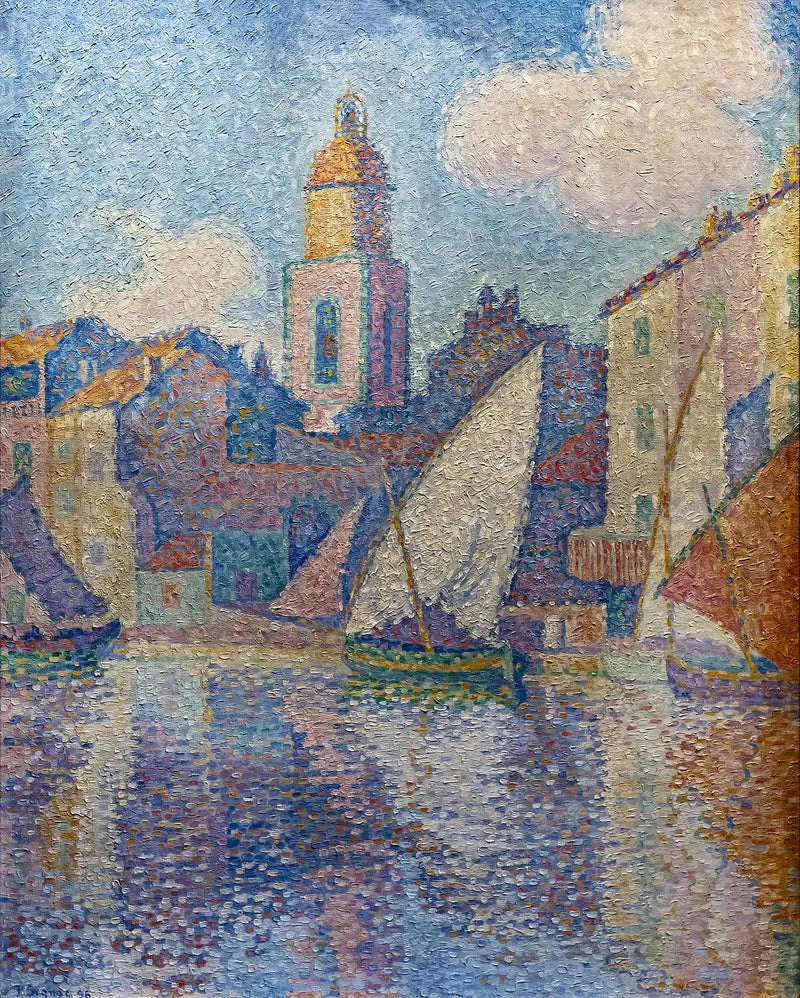 De Kloktoren van Saint-Tropez - Paul Signac