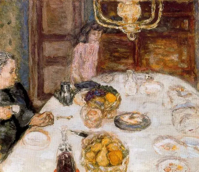 De Lunch in Grand-Lemps - Pierre Bonnard