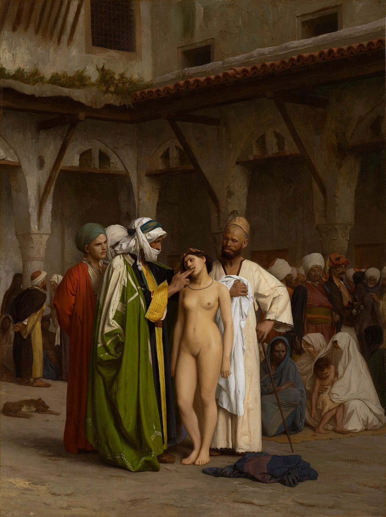 De Slavenmarkt - Jean-Léon Gérôme