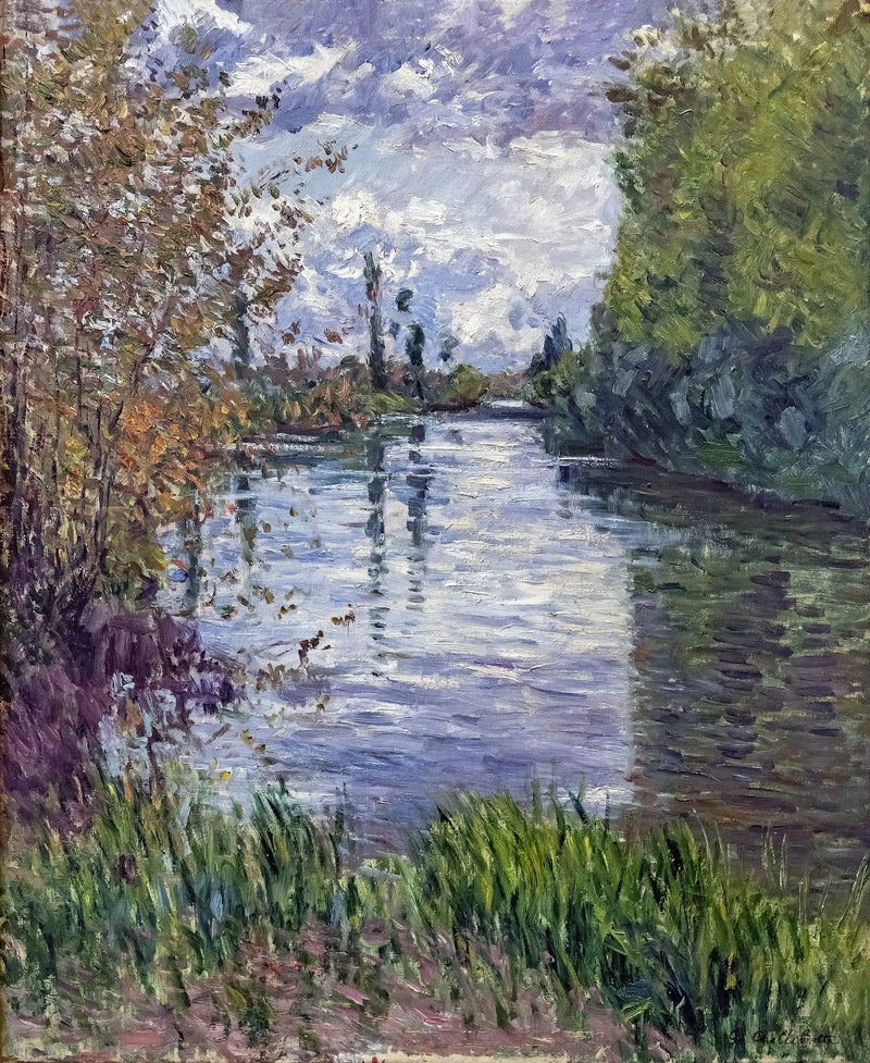 De Kleine arm van de Seine in de herfst - Gustave Caillebotte