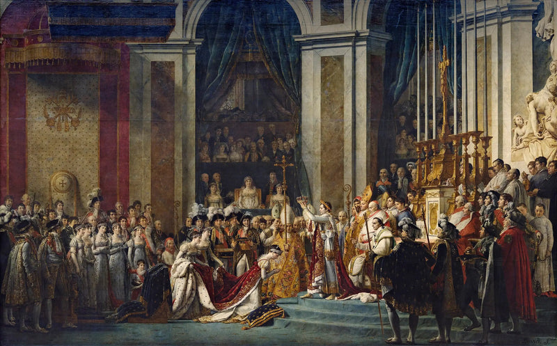 De Kroning van Napoleon - Jacques-Louis David
