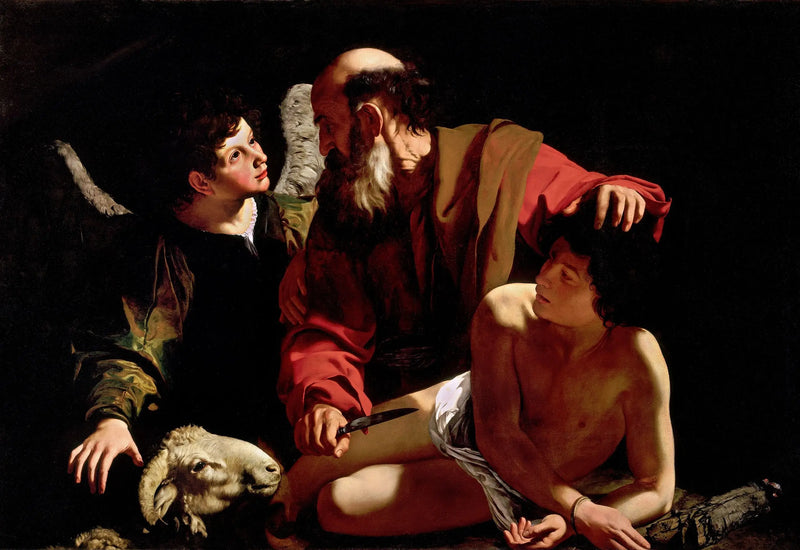 De Sacrifice van Isaak - Caravaggio