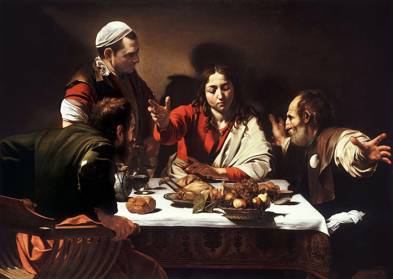 Het Avondmaal te Emmaüs - Caravaggio