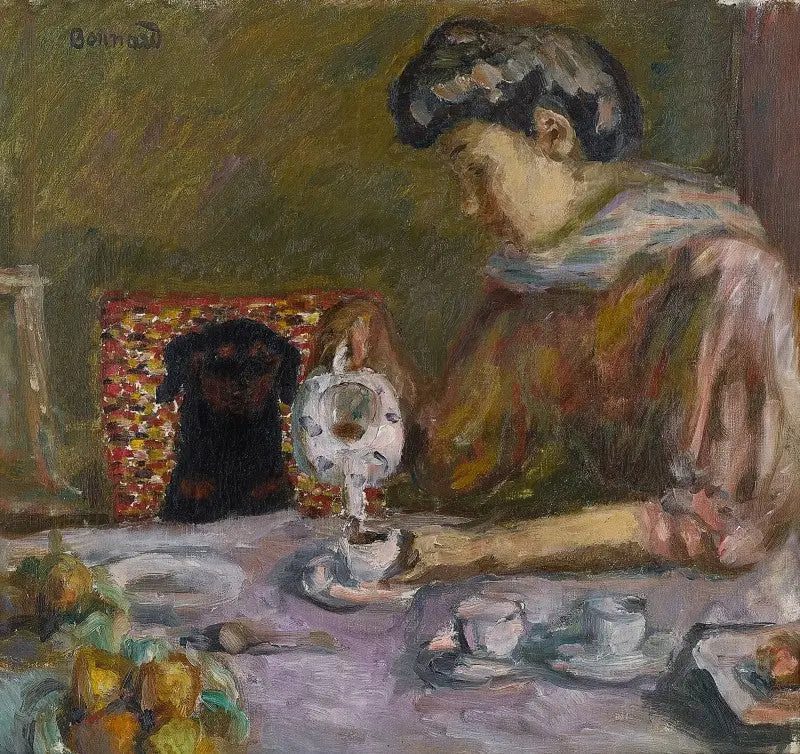 De koffie - Pierre Bonnard