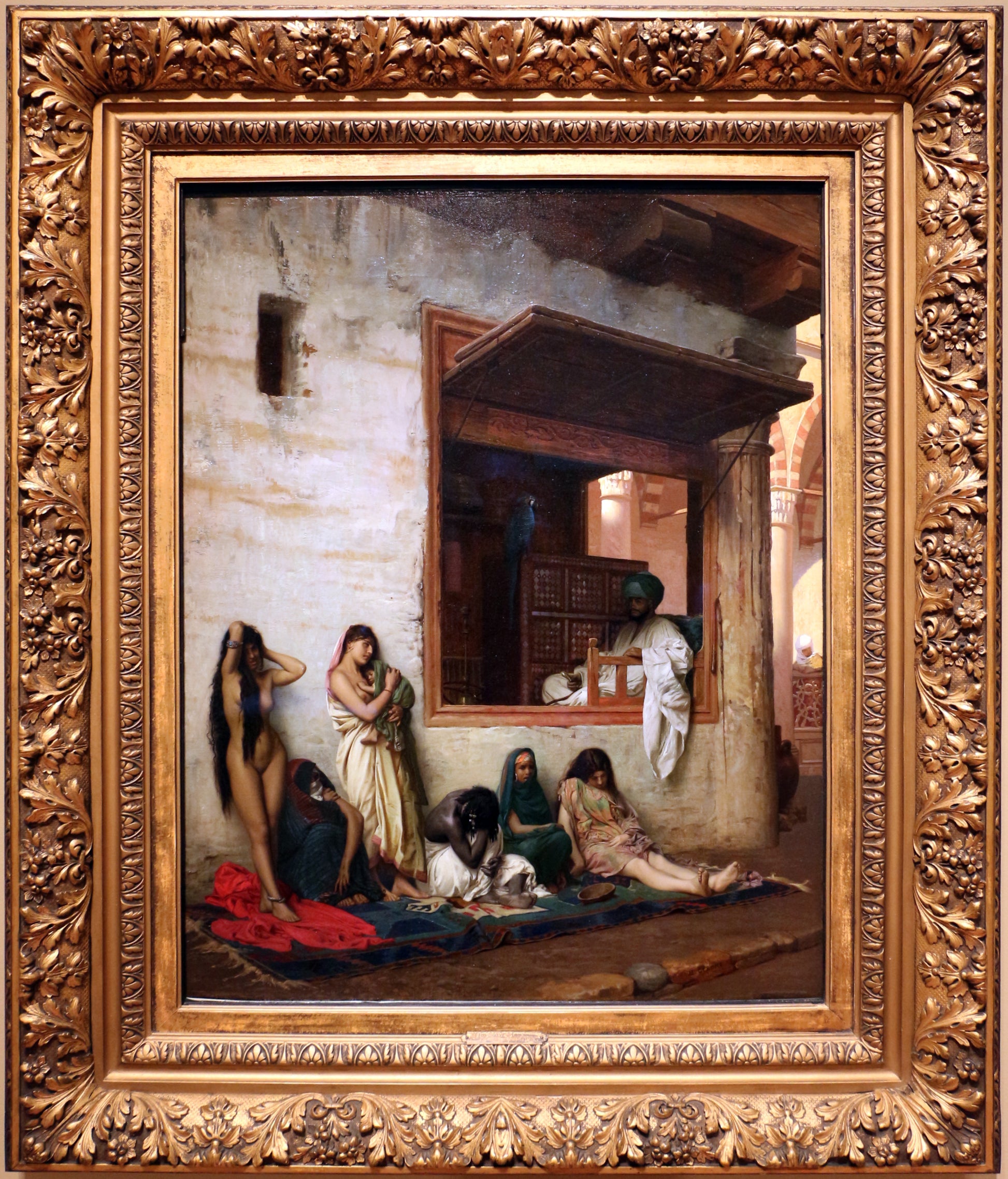 De slavenmarkt - Jean-Léon Gérôme