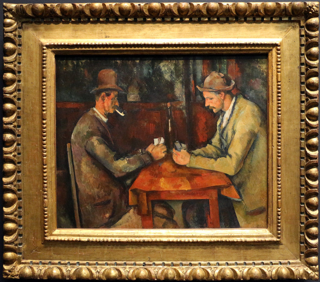 De Kaartspelers - Paul Cézanne