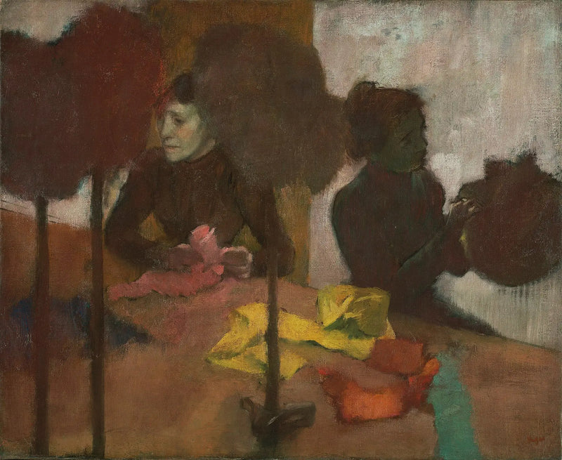 De Hoedenmakers - Edgar Degas