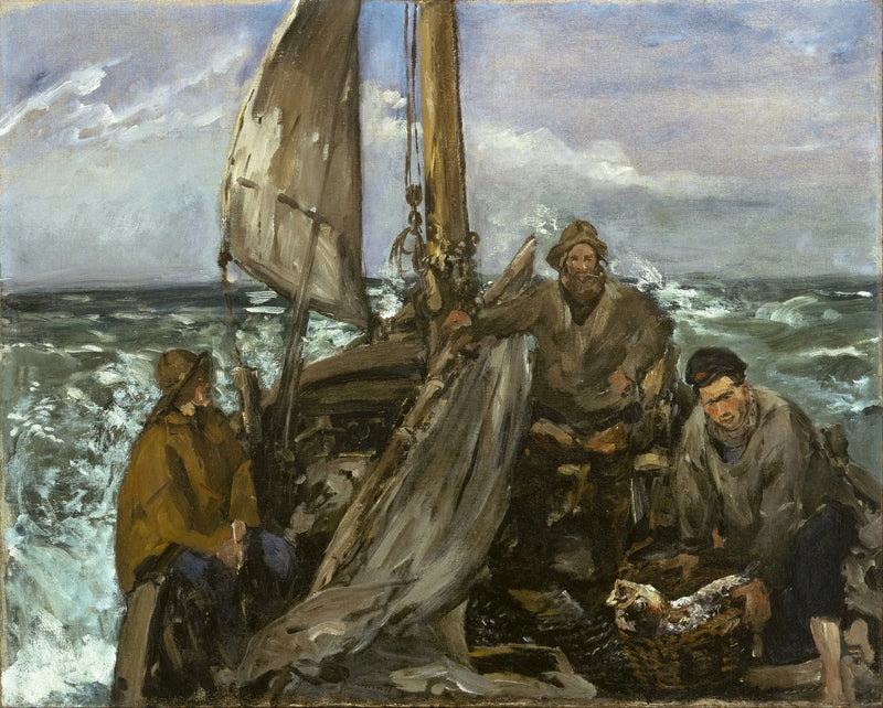 De arbeiders van de zee - Édouard Manet