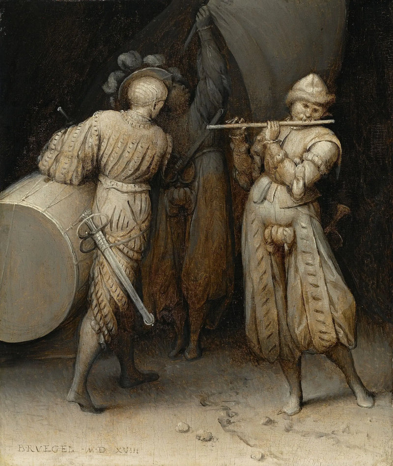 De drie soldaten - Pieter Brueghel de Oude