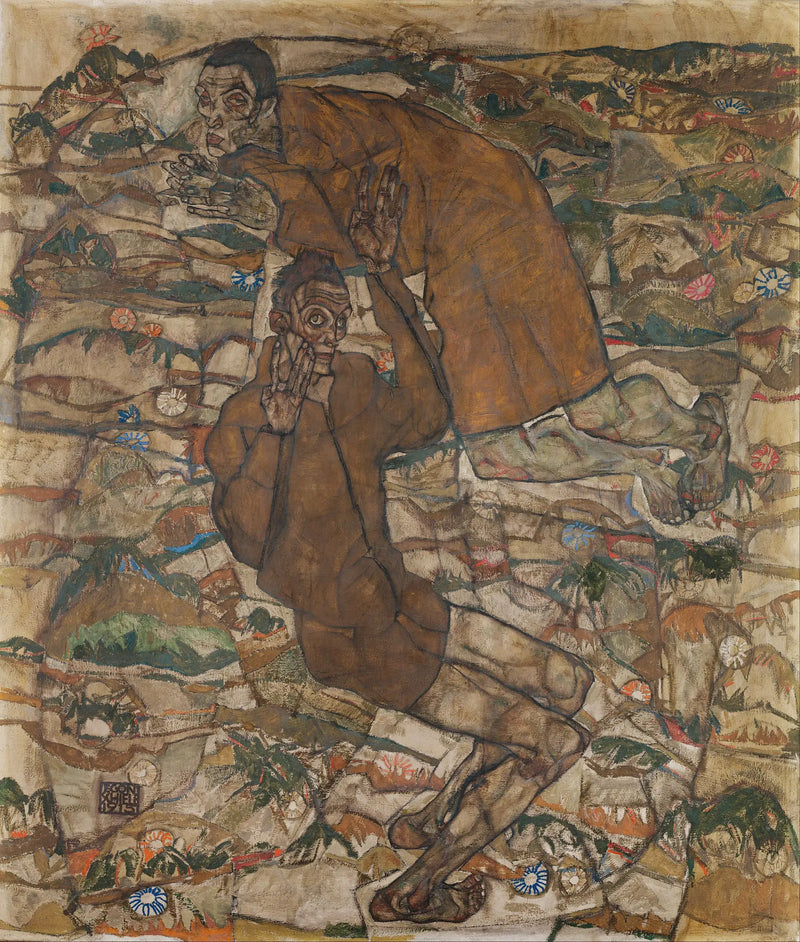 Levitatie (De Blinde II) - Egon Schiele
