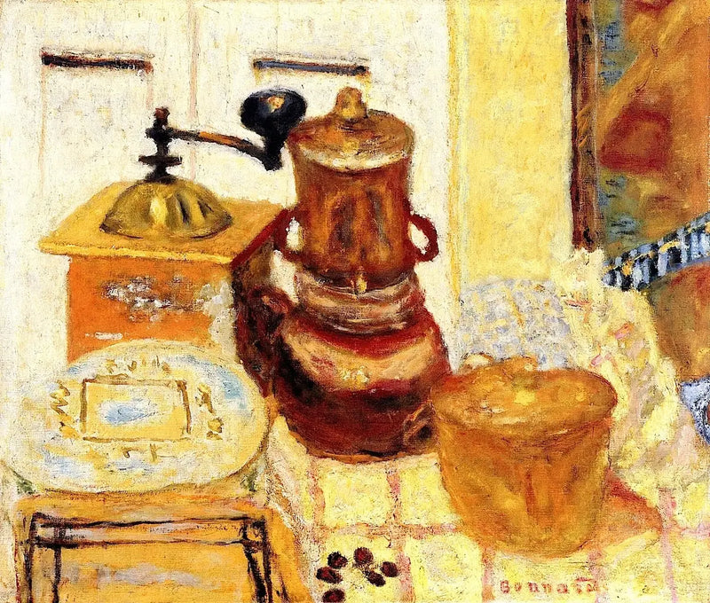 Stilleven: de koffiemolen - Pierre Bonnard
