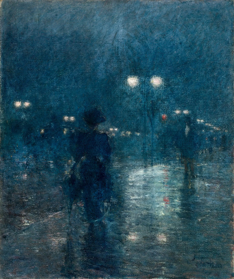 Nachtstuk van de Fifth Avenue - Childe Hassam

Source:
Nocturne de la Cinquième Avenue - Childe Hassam