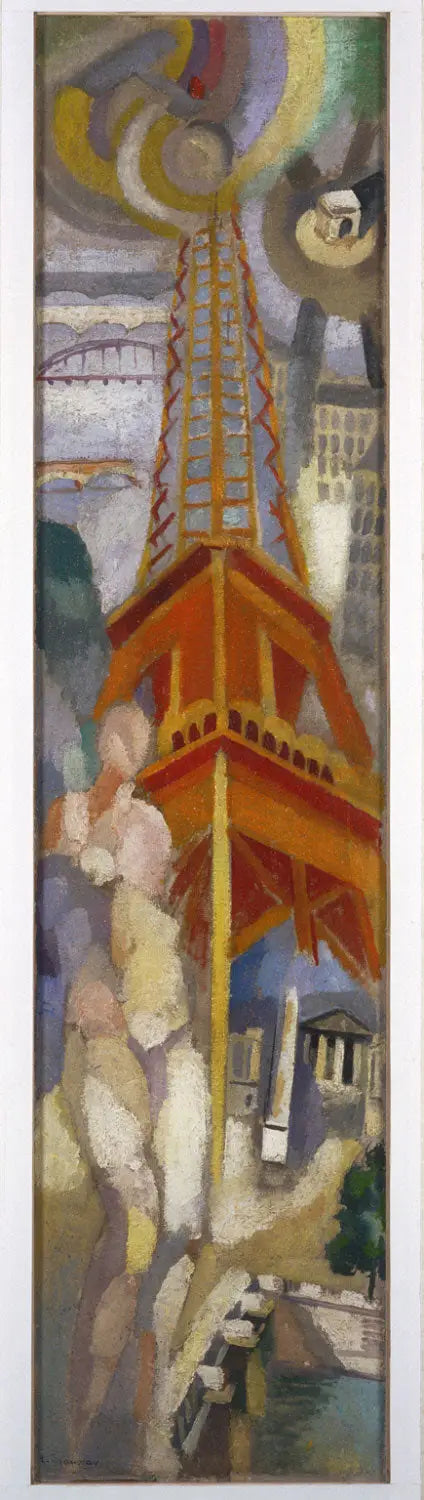 Parijs, Vrouw en Eiffeltoren - Robert Delaunay