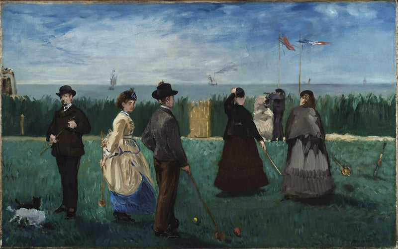 Croquetpartij in Boulogne-sur-Mer - Édouard Manet