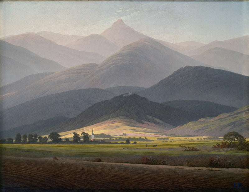 Berglandschap - Caspar David Friedrich