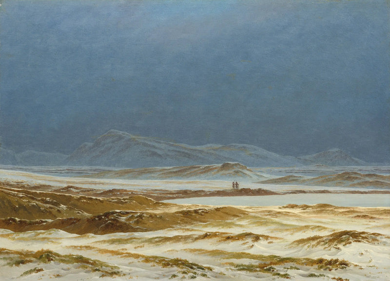 Noordelijk landschap, lente - Caspar David Friedrich