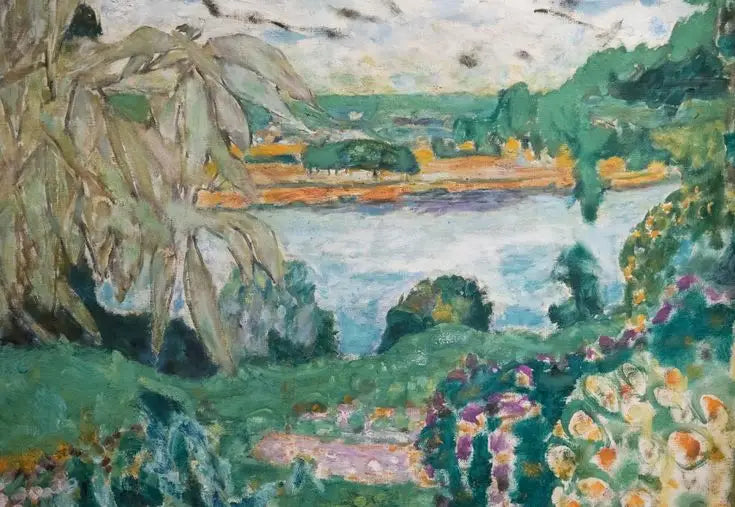 Landschap bij Vernon - Pierre Bonnard