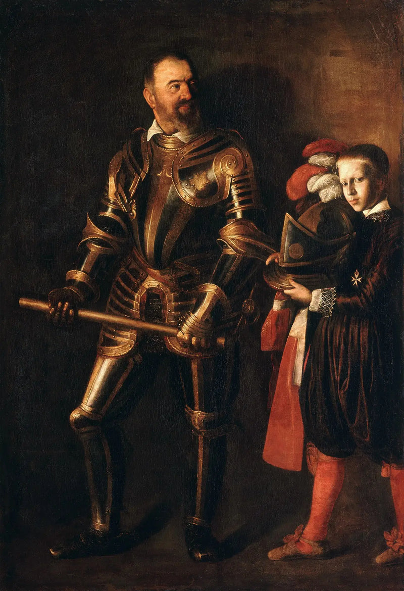 Portret van Alof de Wignacourt - Caravaggio