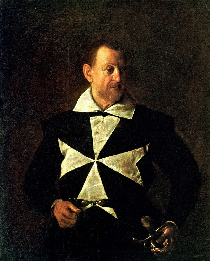 Portret van Antonio Martelli - Caravaggio